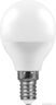 424313 Лампа шарик Ecola light LED 3W 220V E14 2700K 84х45